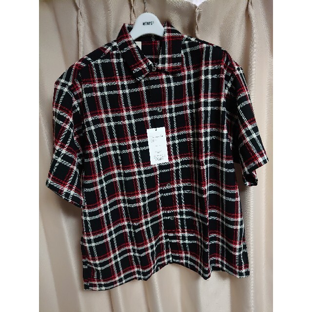 [新品] エヌハリウッド × アンダーカバー 半袖チェックシャツ 40