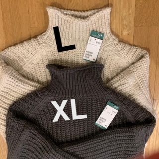 エイチアンドエム(H&M)のH&M / チャンキーニット2枚セット(ニット/セーター)