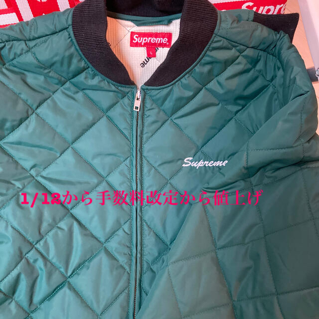 今週の名品出品　Supreme Deadprez Qiuilted jkメンズ