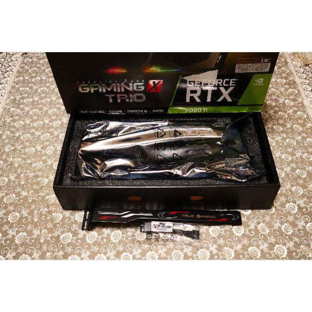 【美品-使用期間1年未満】MSI RTX 2080Ti gamingX TRIO