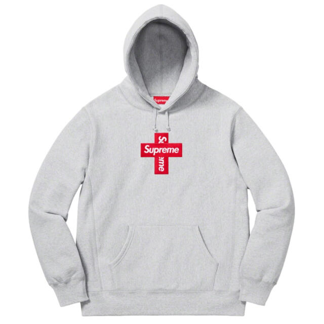 Cross Box Logo Hooded Sweatshirt supreme