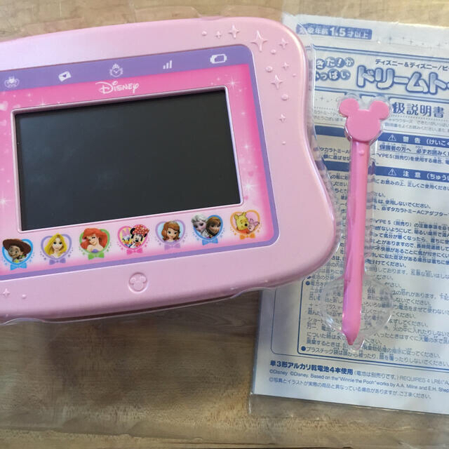 Disney(ディズニー)のディズニー　ドリームトイパッド　タブレット　箱なし エンタメ/ホビーのゲームソフト/ゲーム機本体(家庭用ゲーム機本体)の商品写真