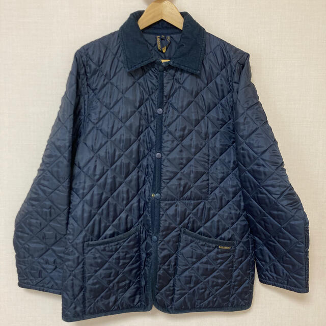 LAVENHAM(ラベンハム)のラベンハム lavenham キルティングコート 紺 ネイビー メンズのジャケット/アウター(ナイロンジャケット)の商品写真