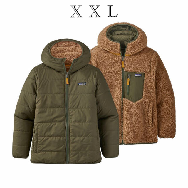 patagonia ボーイズ・リバーシブル・レディ・フレディ・フーディ-