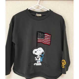 スヌーピー(SNOOPY)のスヌーピー 新商品 ❤️  ロングTシャツ ロンT 120(Tシャツ/カットソー)