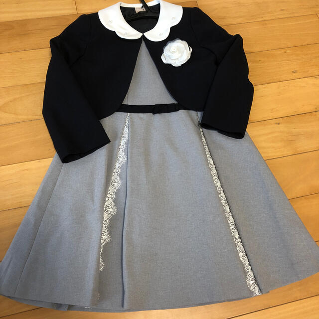 petit main(プティマイン)の120入学式にワンピースset キッズ/ベビー/マタニティのキッズ服女の子用(90cm~)(ドレス/フォーマル)の商品写真