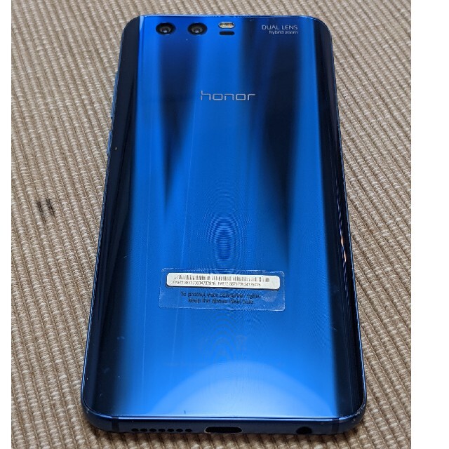 ANDROID(アンドロイド)のHUAWEI honor 9 スマホ/家電/カメラのスマートフォン/携帯電話(スマートフォン本体)の商品写真