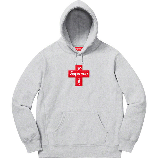 トップスsupreme cross box logo Hooded Sweatshirt