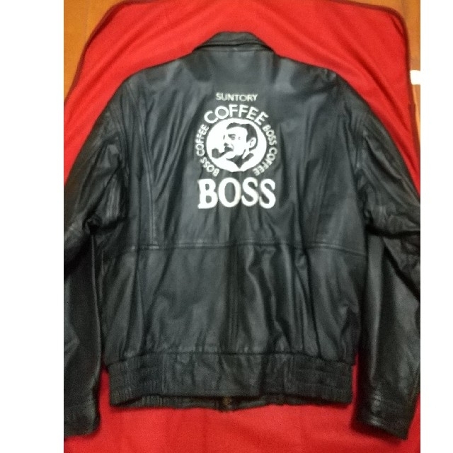 ボス(BOSS)二代目革ジャン 非売品 レア物 美品です。 - レザージャケット