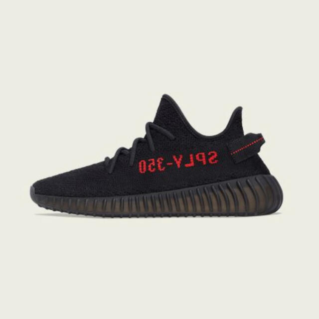 adidasアディダス イージーブースト350 V2 ブラック レッド