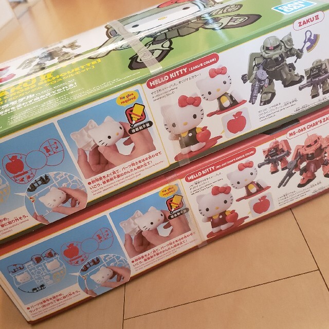 ZAKU ＆ HelloKitty 2点セット ガンプラ キティ 希少品！ 2