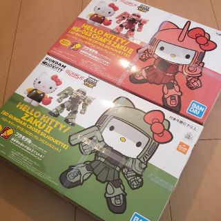 ZAKU ＆ HelloKitty 2点セット ガンプラ キティ 希少品！