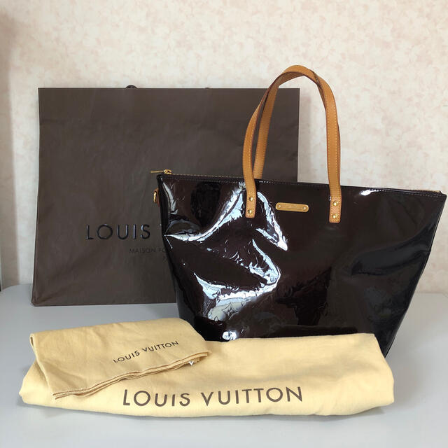 LOUIS VUITTON ルイヴィトン ヴェルニ ベルヴューGM トートバッグ