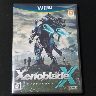 ウィーユー(Wii U)の【送料込】XenobladeX（ゼノブレイドクロス） Wii U(家庭用ゲームソフト)