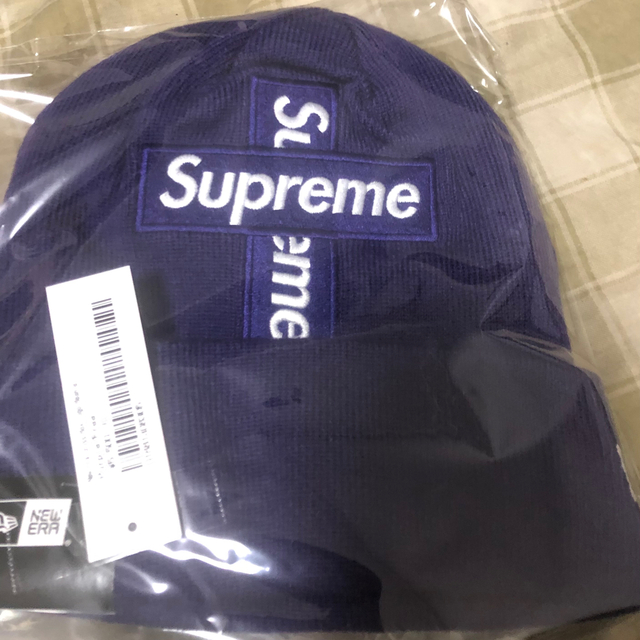 特価日本製 Supreme - supreme Cross Box Logo Beanie 紫の通販 by 呂布カルマBIGUP|シュプリームならラクマ 通販定番