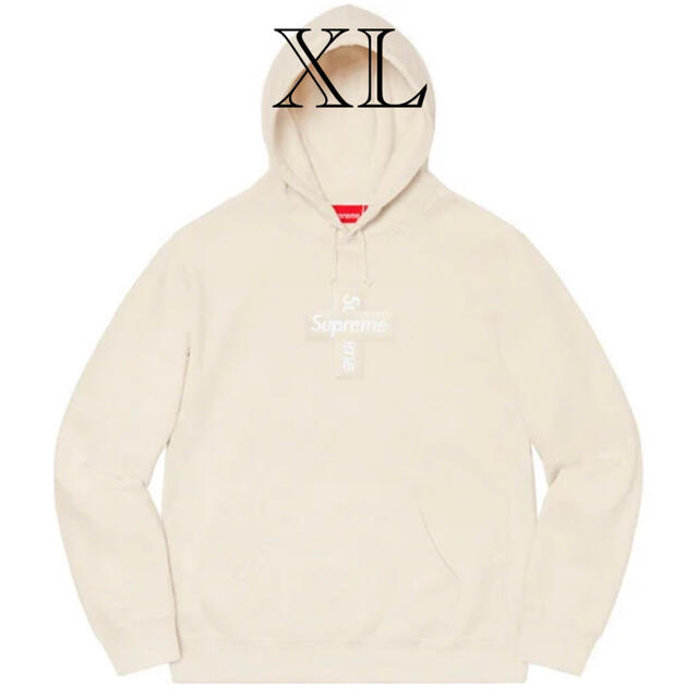 Cross Box Logo Hooded Sweatshirt