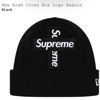 シュプリーム(Supreme)のsupreme  New Era® Cross Box Logo Beanie(ニット帽/ビーニー)