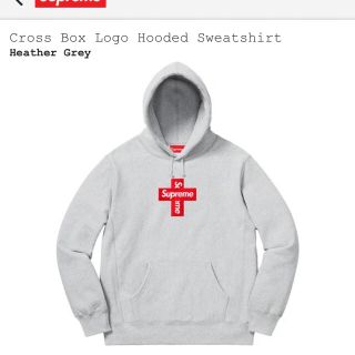 シュプリーム(Supreme)のCross Box Logo Hooded Sweatshirt(パーカー)