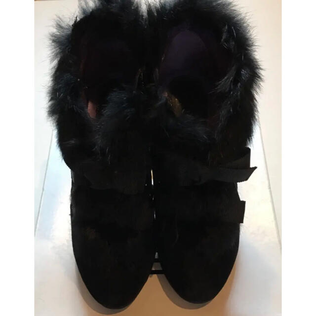 ANNA SUI - 【美品】ANNA SUI♡ファー♡ショートブーツの通販 by