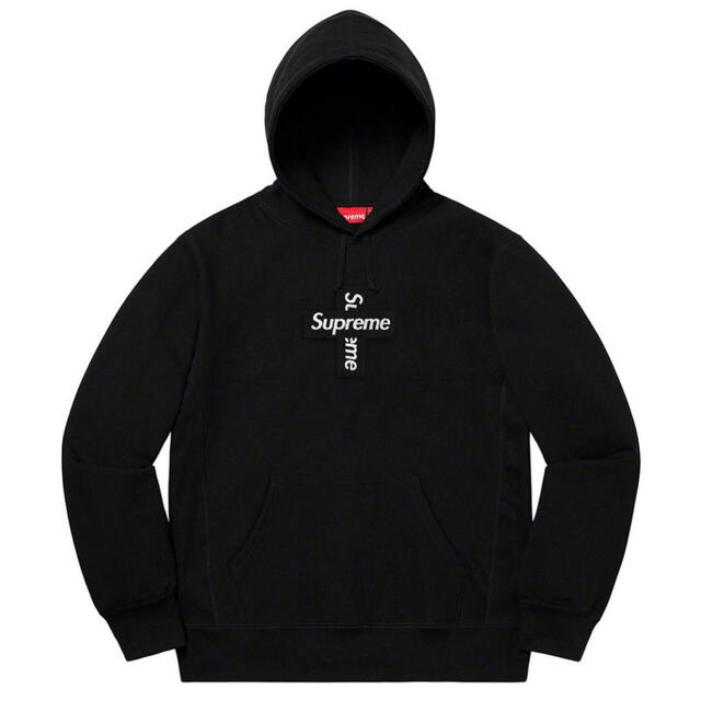 驚きの価格 Supreme - supreme cross box logo クロスボックスロゴ 黒