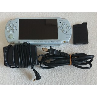 プレイステーションポータブル(PlayStation Portable)の起動確認済み PSP本体 2000-FB フェシリアブルー(携帯用ゲーム機本体)