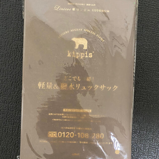 宝島社(タカラジマシャ)のkippis 系＆撥水リュックサック レディースのバッグ(リュック/バックパック)の商品写真