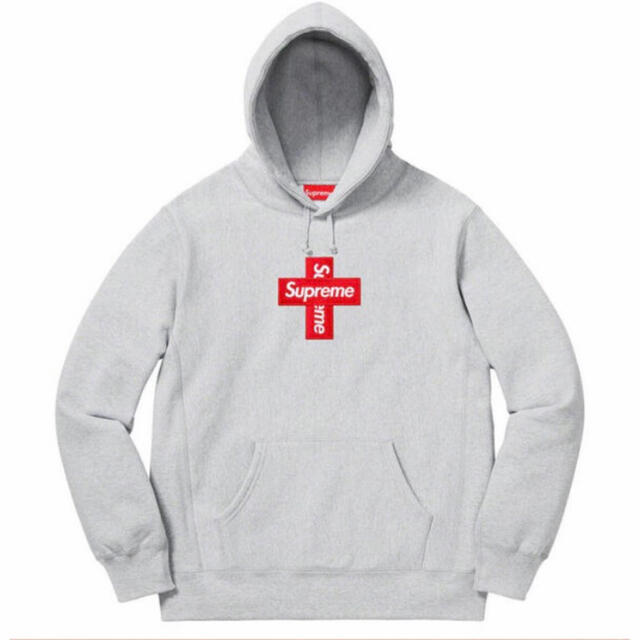 メンズ商品名 Cross Box Logo Hooded Sweatshirt