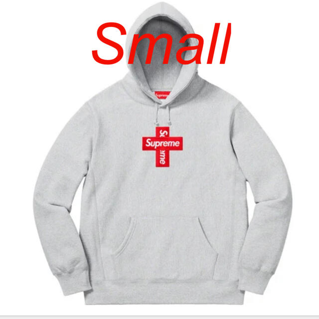 トップスSupreme cross box logo hooded S