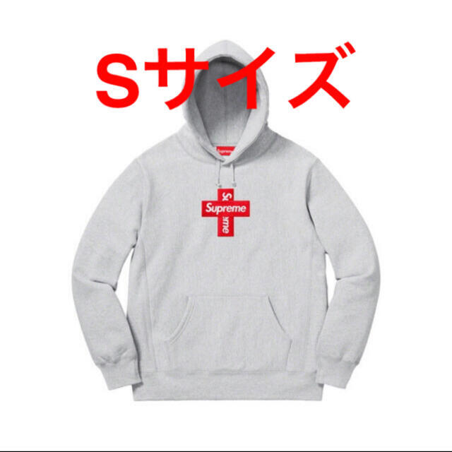 Sサイズ　Supreme Cross logo Hooded