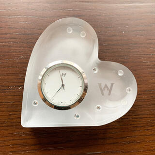 ウェッジウッド(WEDGWOOD)のウェッジウッド　ラインストーン　置き時計(置時計)