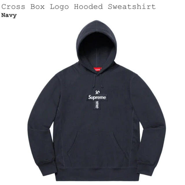 Supreme Cross Box Logo Hooded サイズ S