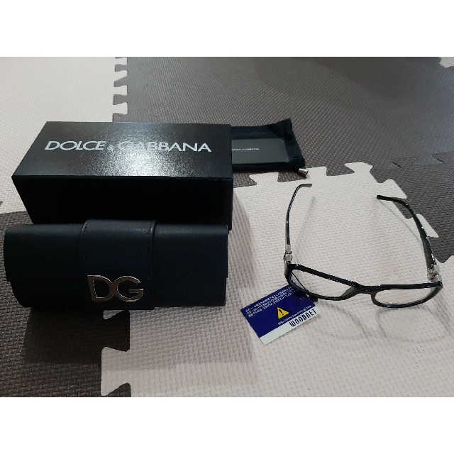 DOLCE&GABBANA(ドルチェアンドガッバーナ)のDOLCE AND GABBANA 眼鏡 メンズのファッション小物(サングラス/メガネ)の商品写真