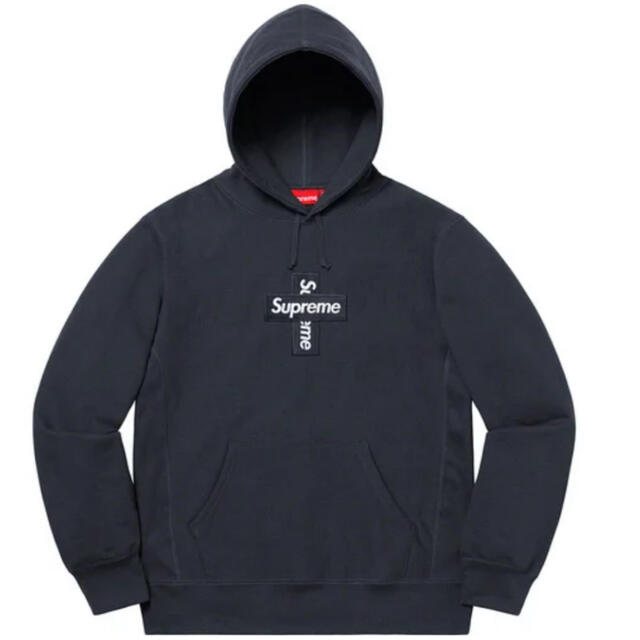 パーカーsupreme Cross Box Logo