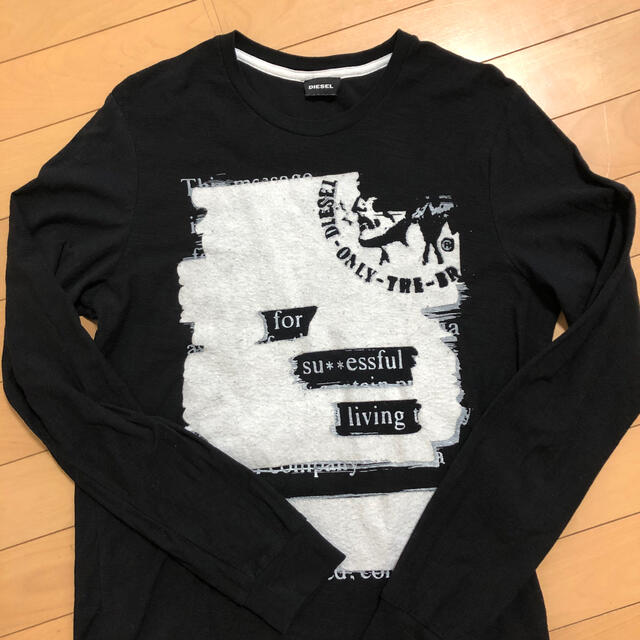 DIESEL(ディーゼル)のディーゼル　ロングＴシャツ　Ｓサイズ メンズのトップス(Tシャツ/カットソー(七分/長袖))の商品写真