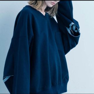 コモリ(COMOLI)のstein OVERSIZED REBUILD SWEAT LS  20ss(スウェット)