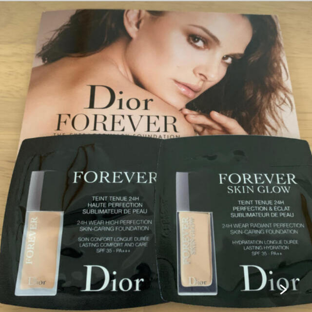 Dior(ディオール)のDior フォーエバーリキッドファンデ　サンプル2包 コスメ/美容のベースメイク/化粧品(ファンデーション)の商品写真