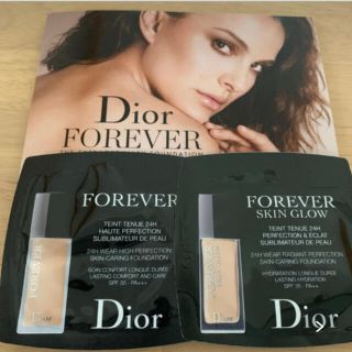 ディオール(Dior)のDior フォーエバーリキッドファンデ　サンプル2包(ファンデーション)