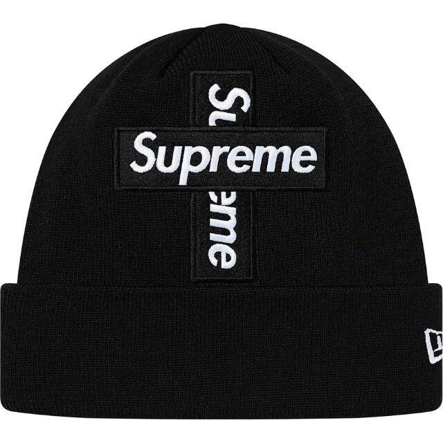 Supreme(シュプリーム)のNew Era Cross Box Logo Beanie シュプリーム メンズの帽子(ニット帽/ビーニー)の商品写真