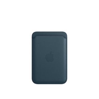 アップル(Apple)の【新品未開封】Apple純正 MagSafe対応レザーウォレット　バルティブルー(iPhoneケース)