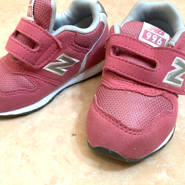 New Balance(ニューバランス)のニューバランスベビー 12-165IZ996CPK PINK(CPK) キッズ/ベビー/マタニティのベビー靴/シューズ(~14cm)(スニーカー)の商品写真