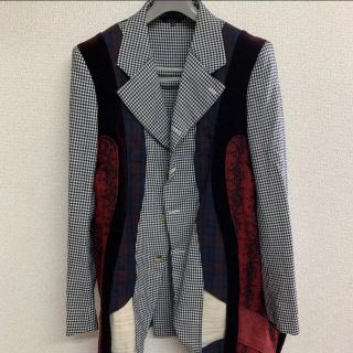 コムデギャルソンオムプリュス(COMME des GARCONS HOMME PLUS)のコムデギャルソンオムプリュス　18SS disco レイヤードジャケット(テーラードジャケット)