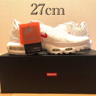 シュプリーム(Supreme)のSupreme/Nike Air Max Plus white /27cm(スニーカー)