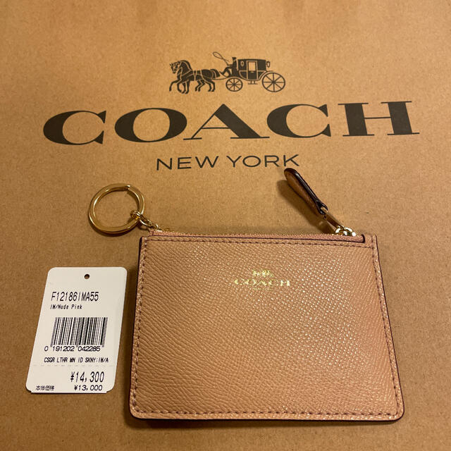 COACH(コーチ)の新品未使用　COACH コーチ　ミニスキニー　IDケース レディースのファッション小物(パスケース/IDカードホルダー)の商品写真