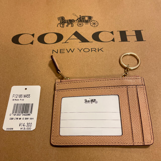 COACH(コーチ)の新品未使用　COACH コーチ　ミニスキニー　IDケース レディースのファッション小物(パスケース/IDカードホルダー)の商品写真