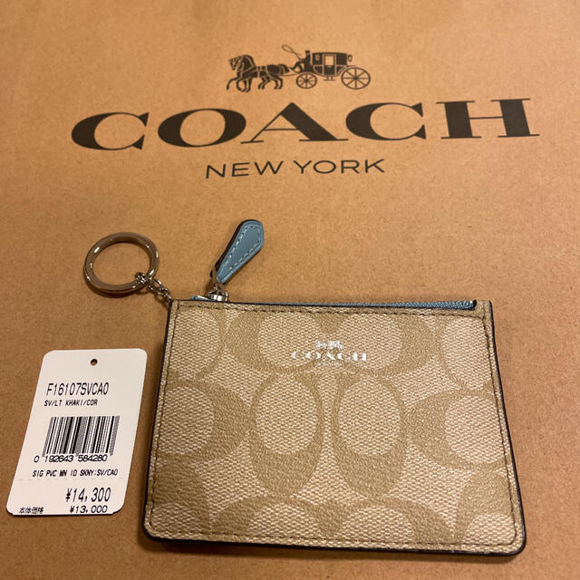 COACH(コーチ)の新品未使用　COACH コーチ　ミニスキニー　IDケース レディースのファッション小物(パスケース/IDカードホルダー)の商品写真