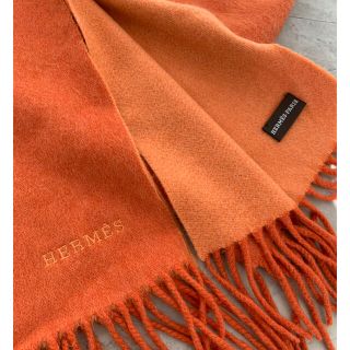 エルメス(Hermes)のHERMES カシミヤマフラー(マフラー/ショール)