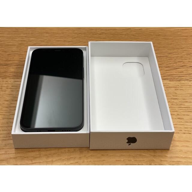 Apple(アップル)のiPhone 12 mini 64GB 黒 simフリー スマホ/家電/カメラのスマートフォン/携帯電話(スマートフォン本体)の商品写真