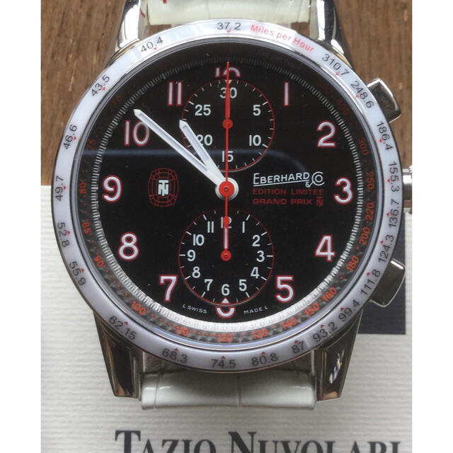 EBERHARD(エベラール)のエベラール TAZIO NUVOLARI DITION GRAND PRIX  メンズの時計(腕時計(アナログ))の商品写真