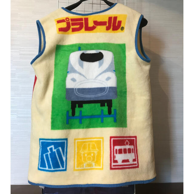 西川(ニシカワ)のプラレールマイクロフリース　スリーパー キッズ/ベビー/マタニティのキッズ服男の子用(90cm~)(パジャマ)の商品写真