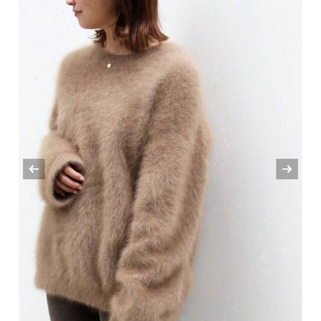 【新品】Deuxieme Classe Fluffy Sweaterベージュ